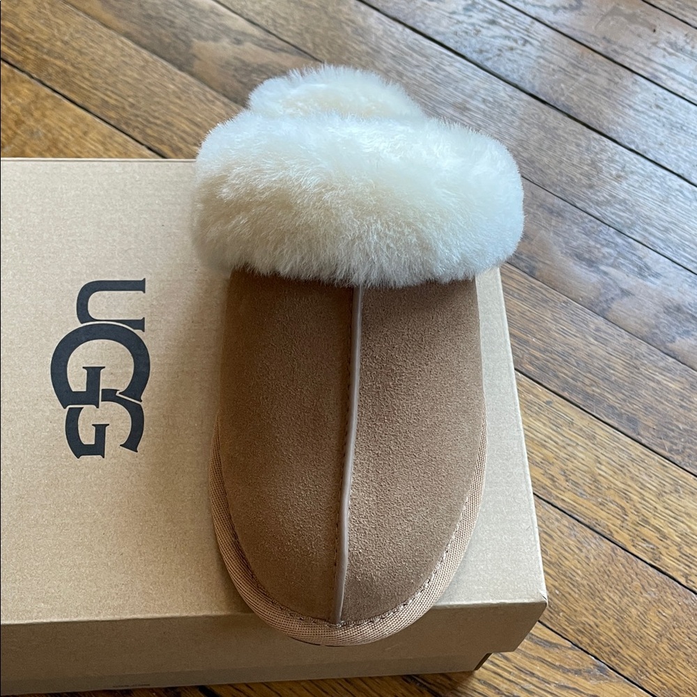 Ugg Scuffette II Chestnut sz 5 NEW